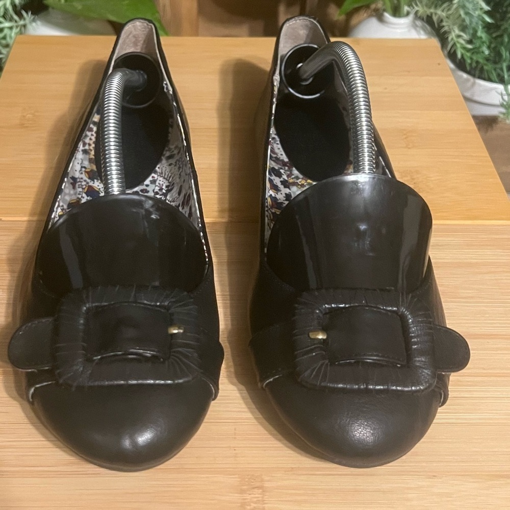 Nine West-Vintage America Elegant Black Loafers